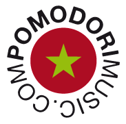 PomodoriMusic Logo white back