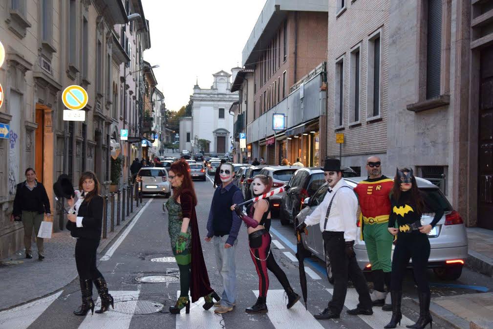 Cosplayers a Varese con Crazy Comics