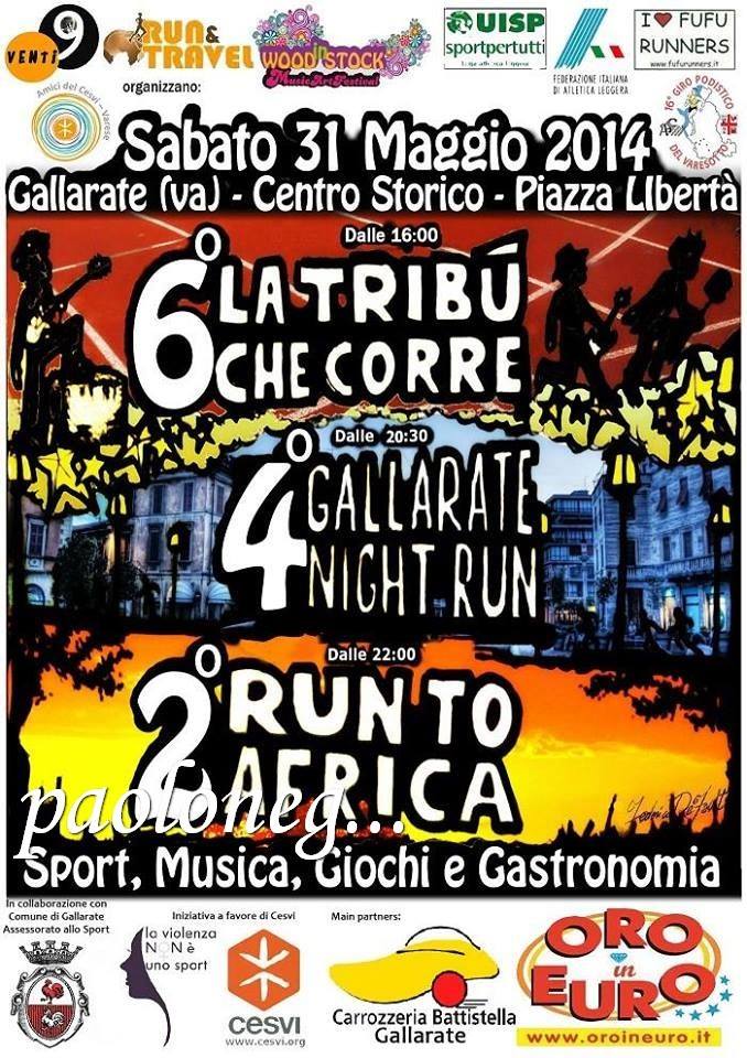 La Tribù che Corre a Gallarate Sabato 31 Maggio 2014 by Paolo Negri
